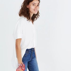 Madewell Courier Button-Back Shirt